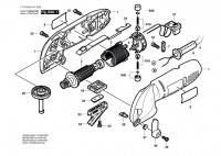 Bosch F 013 600 065 6000 Orbital Sander 230 V / Eu Spare Parts